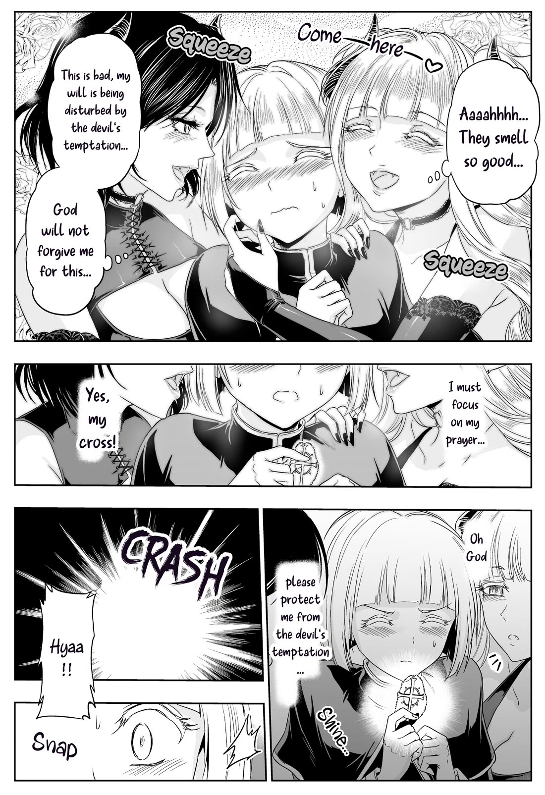 The Sister Of Strength Feats Chapter 53 page 2 - Chapter 53: Young priest tempted by the devil while praying
