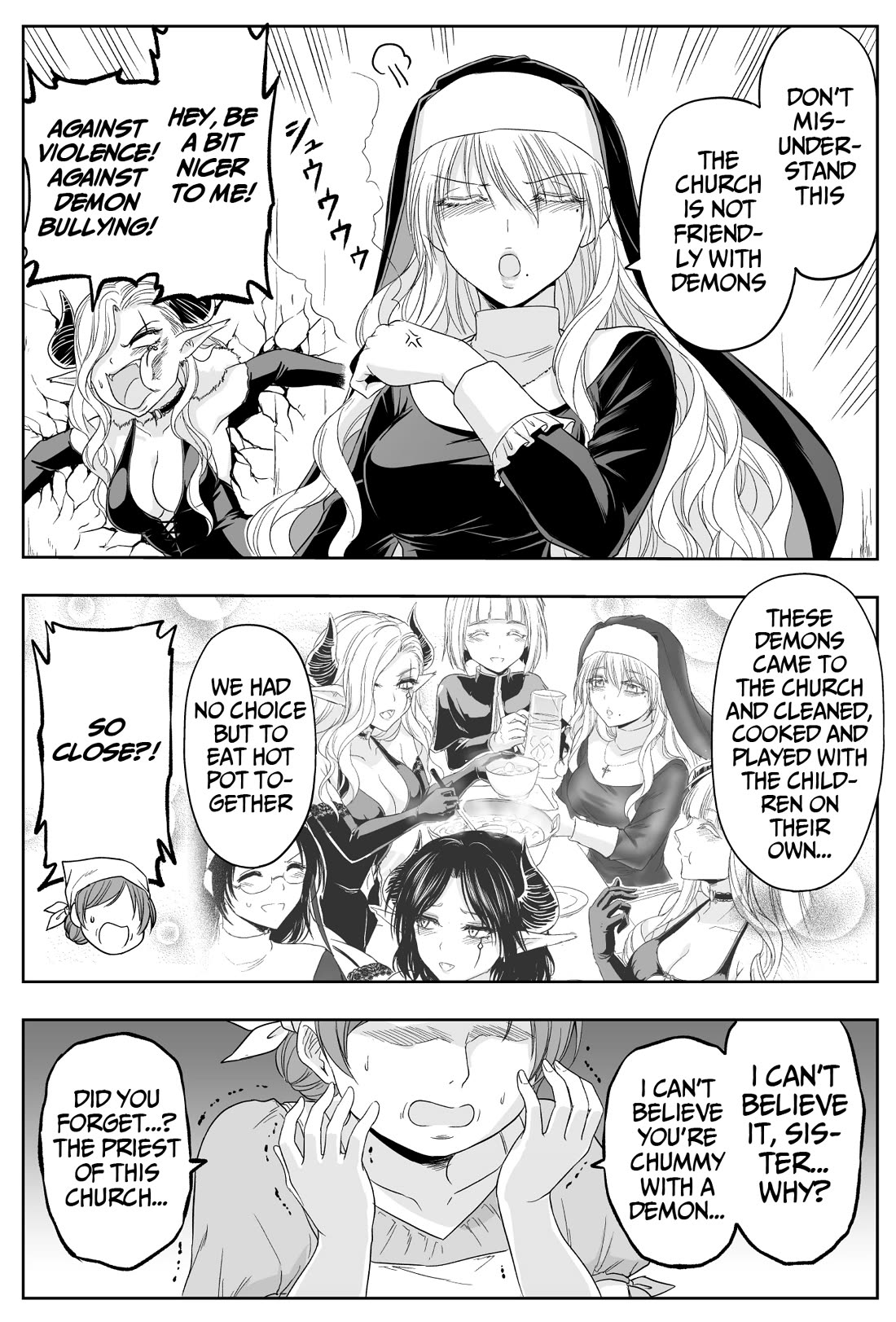 The Sister Of Strength Feats Chapter 57 page 3 - Chapter 57: A Forceful Sister and A Church of Demons