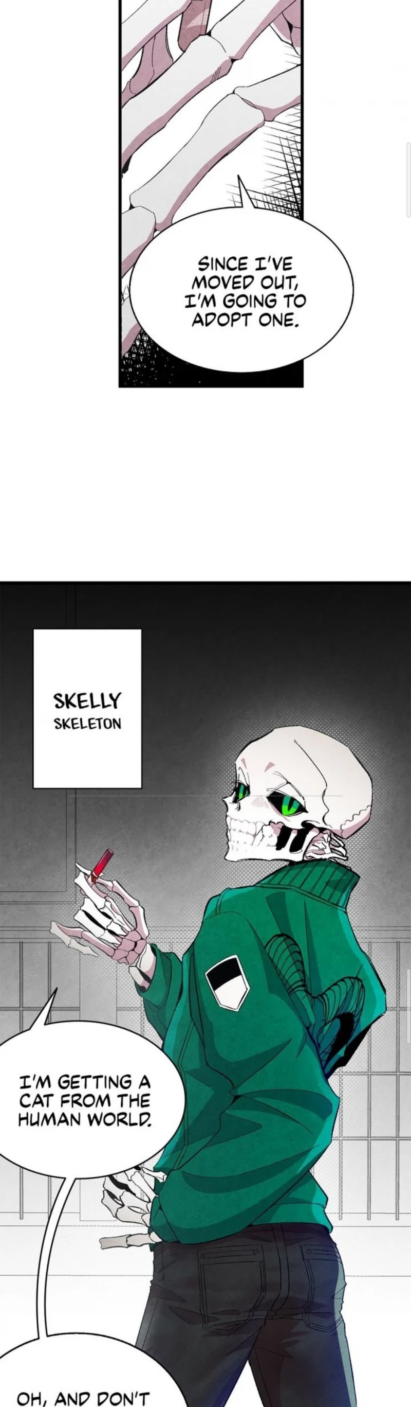 The Skeleton Becomes a Cat Dad Chapter 1 page 11 - Chapter 1