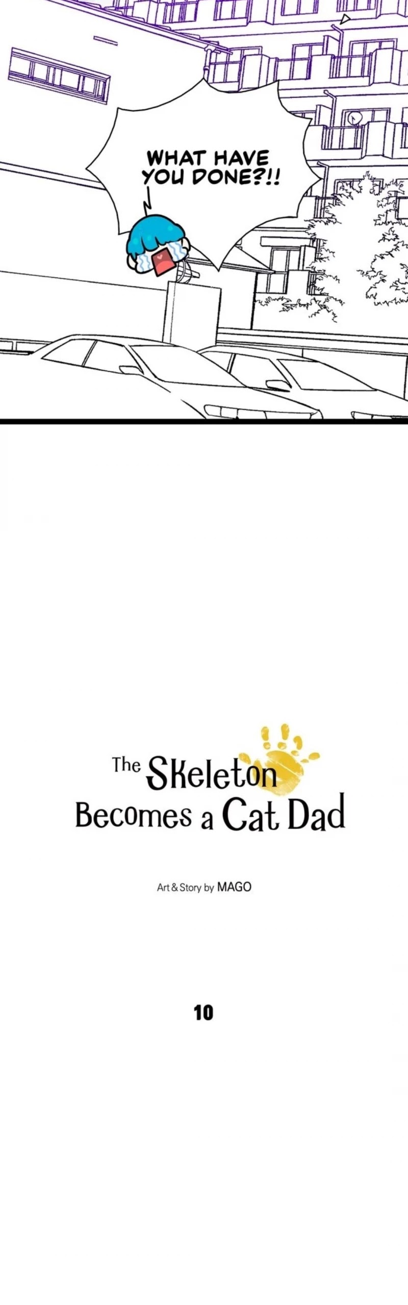 The Skeleton Becomes a Cat Dad Chapter 10 page 3 - Chapter 10