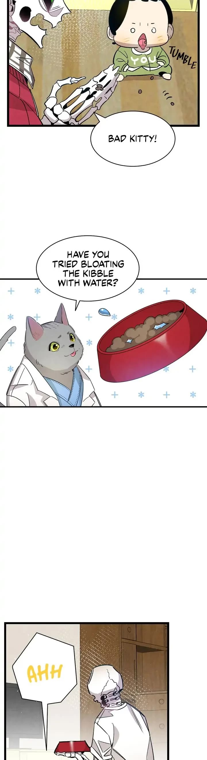 The Skeleton Becomes a Cat Dad Chapter 109 page 4 - Chapter 109