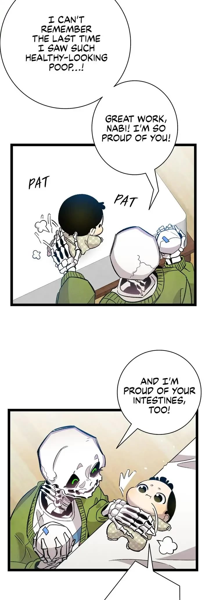 The Skeleton Becomes a Cat Dad Chapter 111 page 14 - Chapter 111