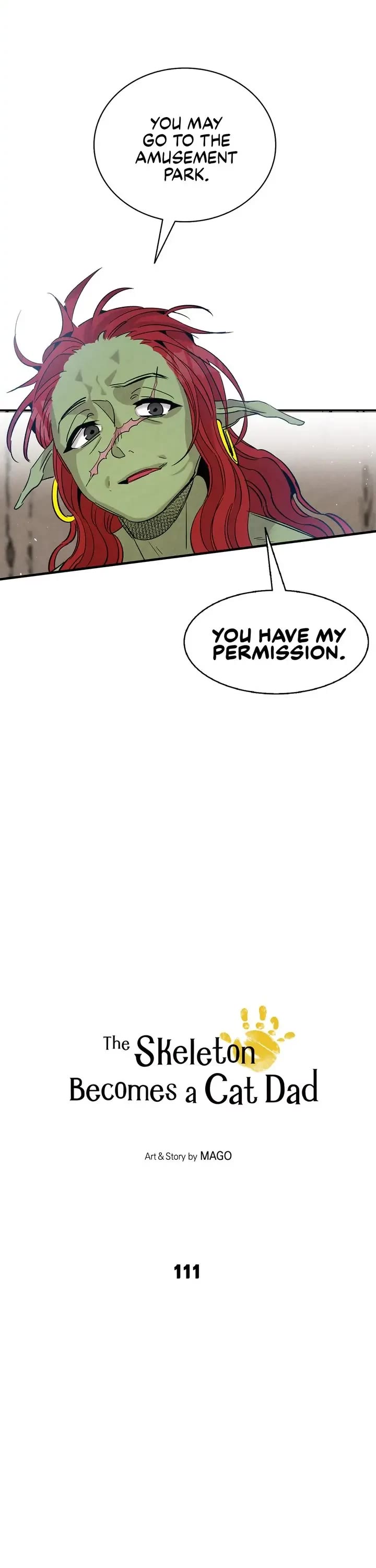 The Skeleton Becomes a Cat Dad Chapter 111 page 2 - Chapter 111