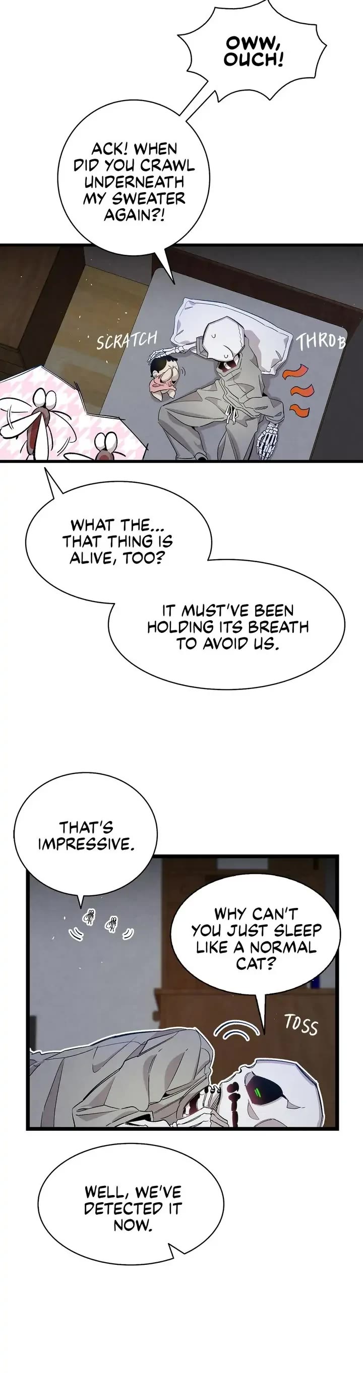 The Skeleton Becomes a Cat Dad Chapter 118 page 14 - Chapter 118