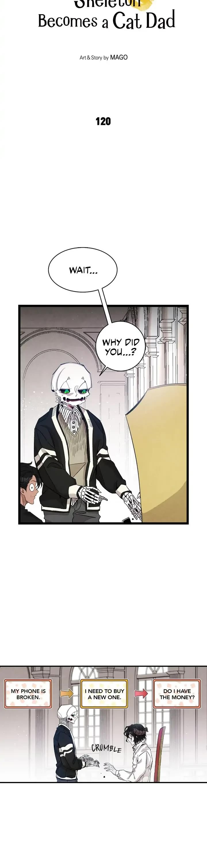 The Skeleton Becomes a Cat Dad Chapter 120 page 3 - Chapter 120