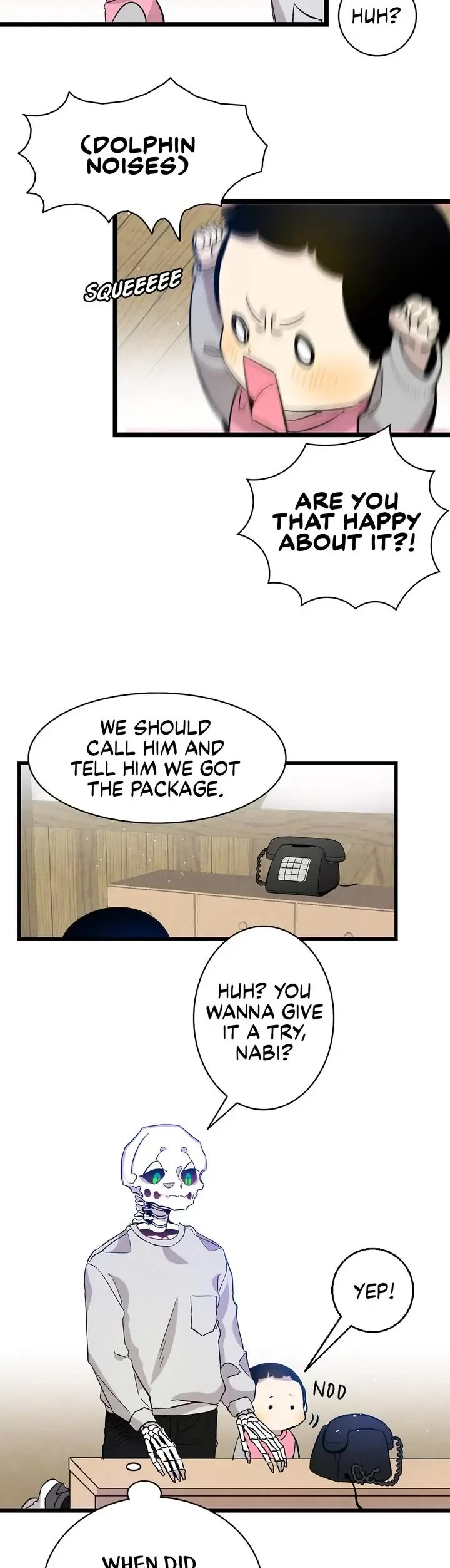 The Skeleton Becomes a Cat Dad Chapter 124 page 18 - Chapter 124: Side Story 2