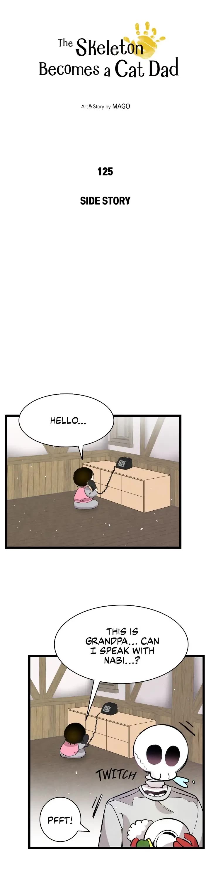 The Skeleton Becomes a Cat Dad Chapter 125 page 2 - Chapter 125: Side Story 3