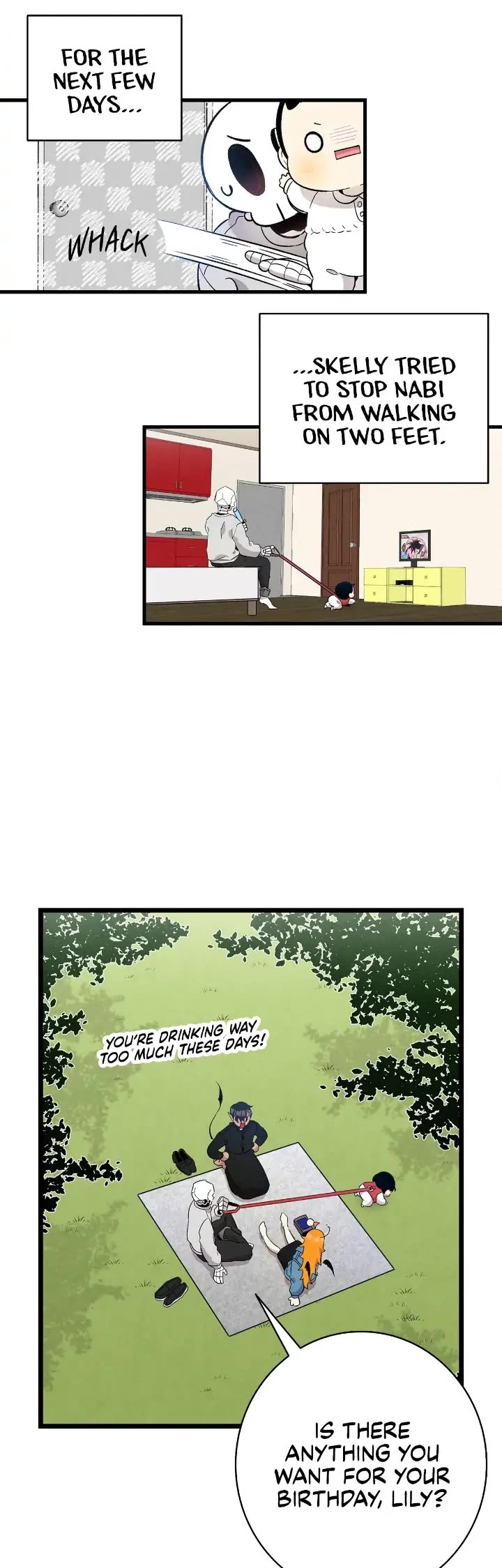 The Skeleton Becomes a Cat Dad Chapter 126 page 14 - Chapter 126: Season 4