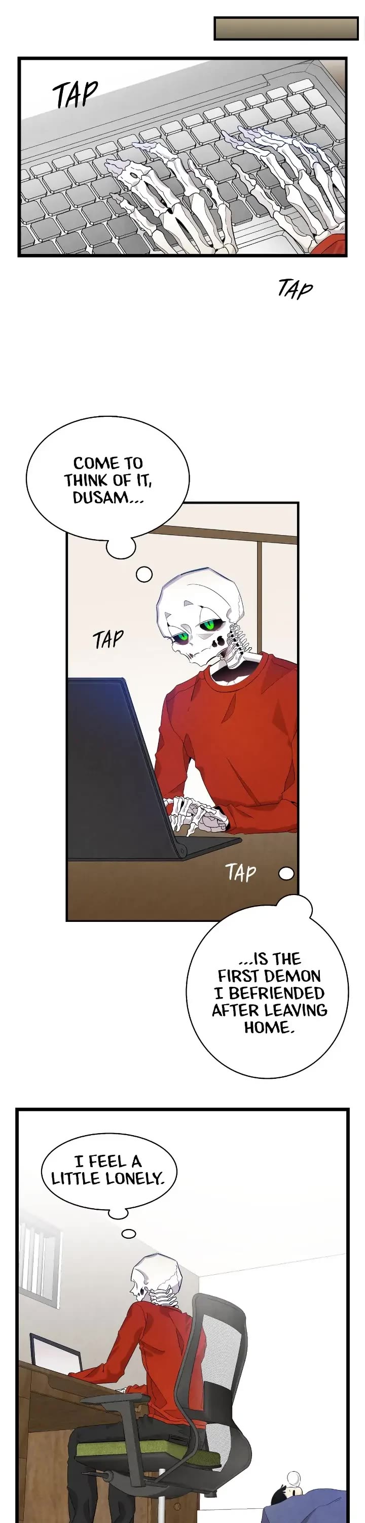 The Skeleton Becomes a Cat Dad Chapter 128 page 13 - Chapter 128