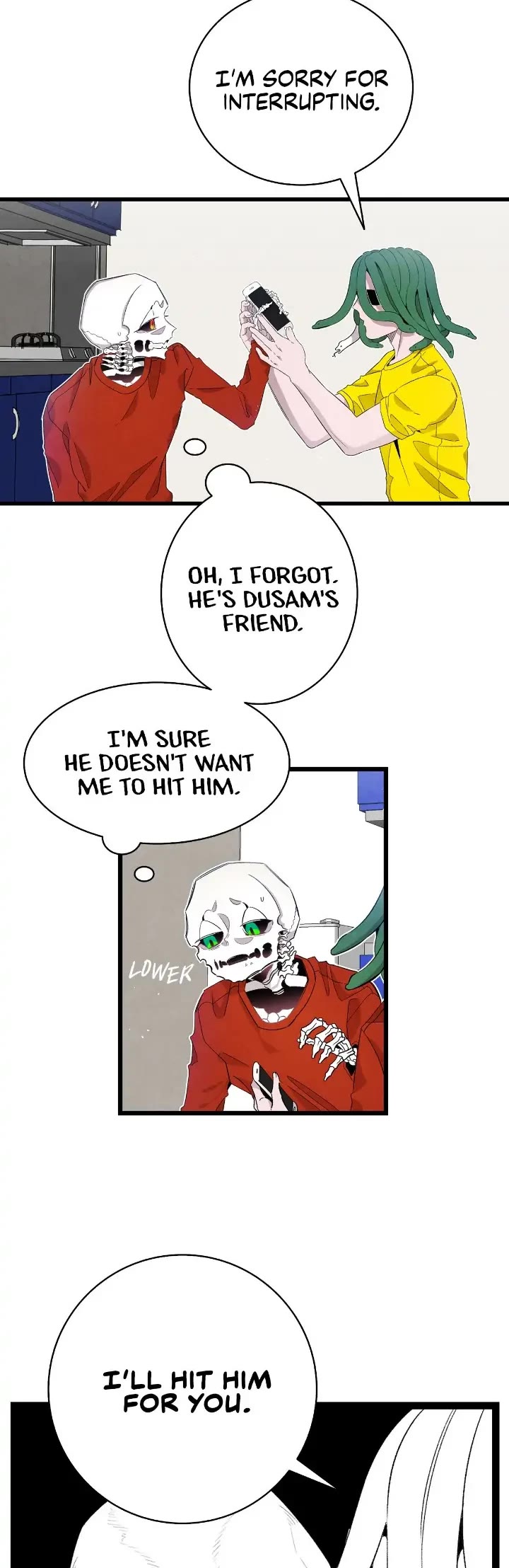 The Skeleton Becomes a Cat Dad Chapter 128 page 4 - Chapter 128