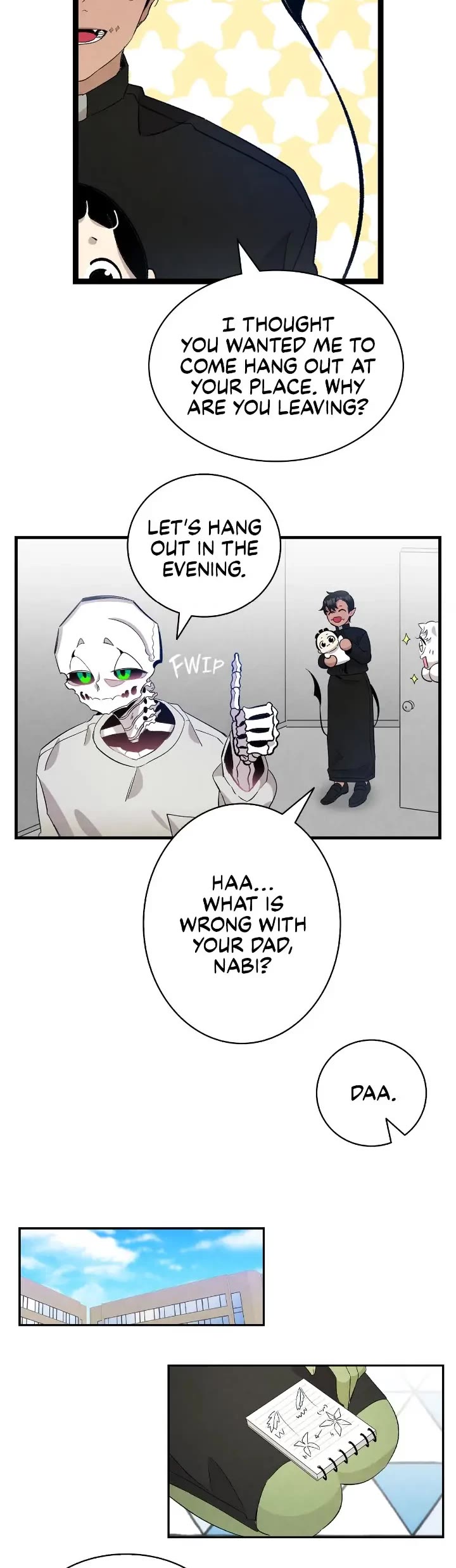 The Skeleton Becomes a Cat Dad Chapter 130 page 14 - Chapter 130