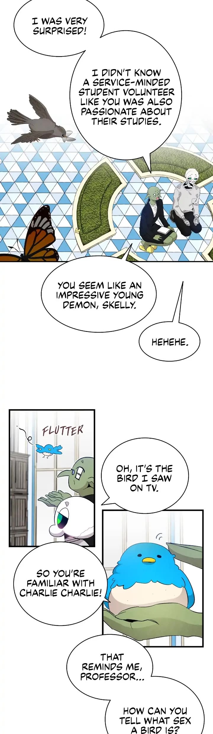 The Skeleton Becomes a Cat Dad Chapter 130 page 15 - Chapter 130