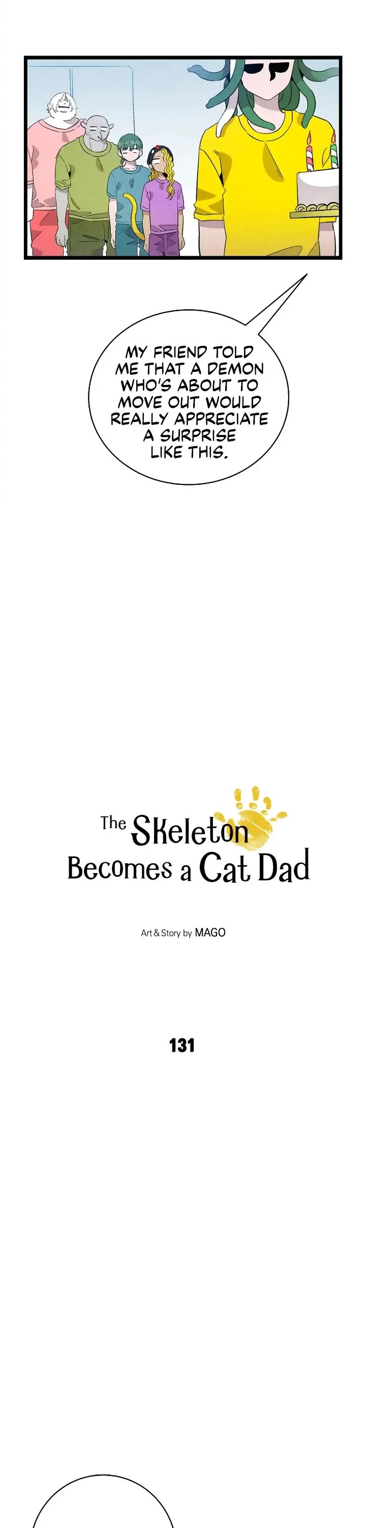 The Skeleton Becomes a Cat Dad Chapter 131 page 2 - Chapter 131