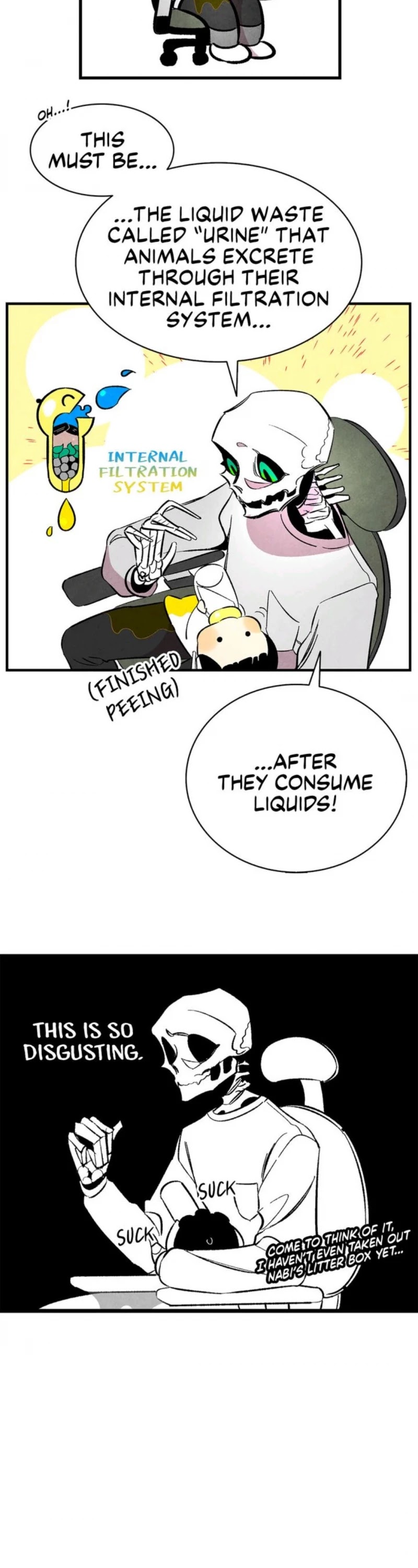 The Skeleton Becomes a Cat Dad Chapter 14 page 25 - Chapter 14
