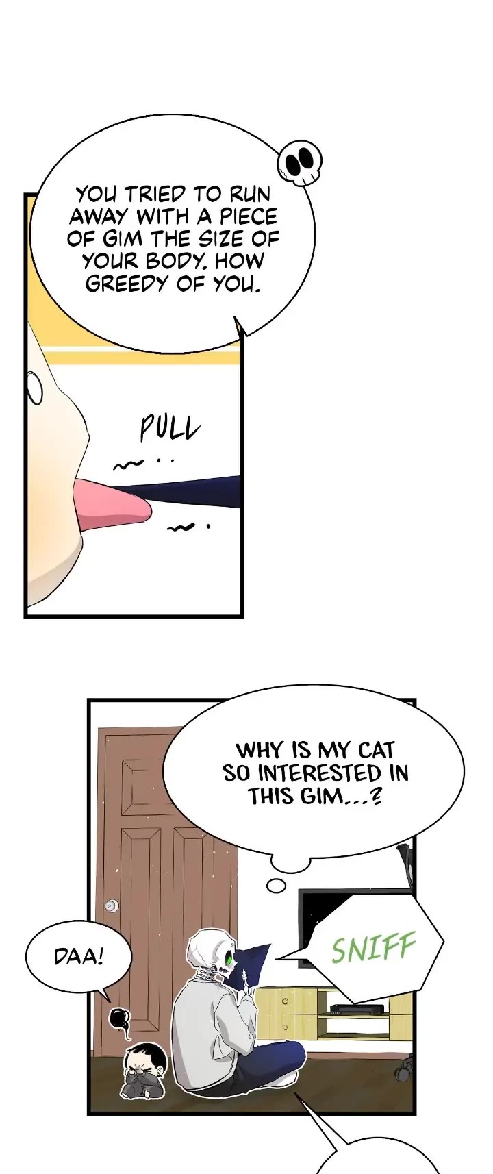 The Skeleton Becomes a Cat Dad Chapter 146 page 5 - Chapter 146