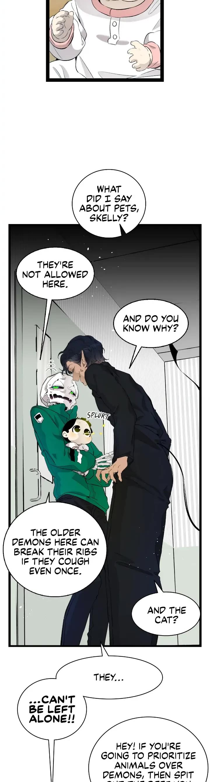 The Skeleton Becomes a Cat Dad Chapter 147 page 8 - Chapter 147