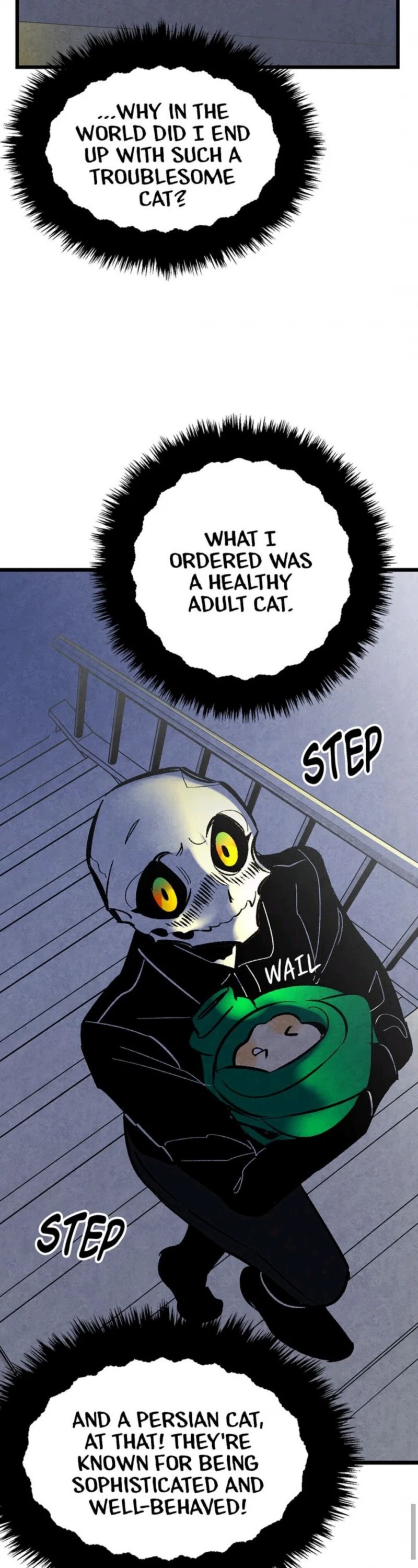 The Skeleton Becomes a Cat Dad Chapter 15 page 26 - Chapter 15