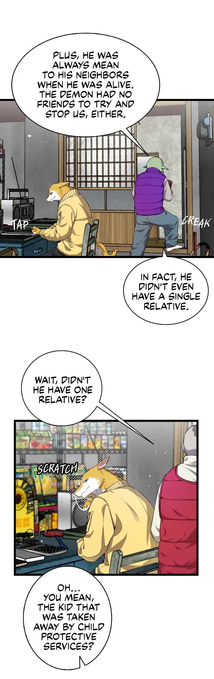 The Skeleton Becomes a Cat Dad Chapter 157 page 4 - Chapter 157