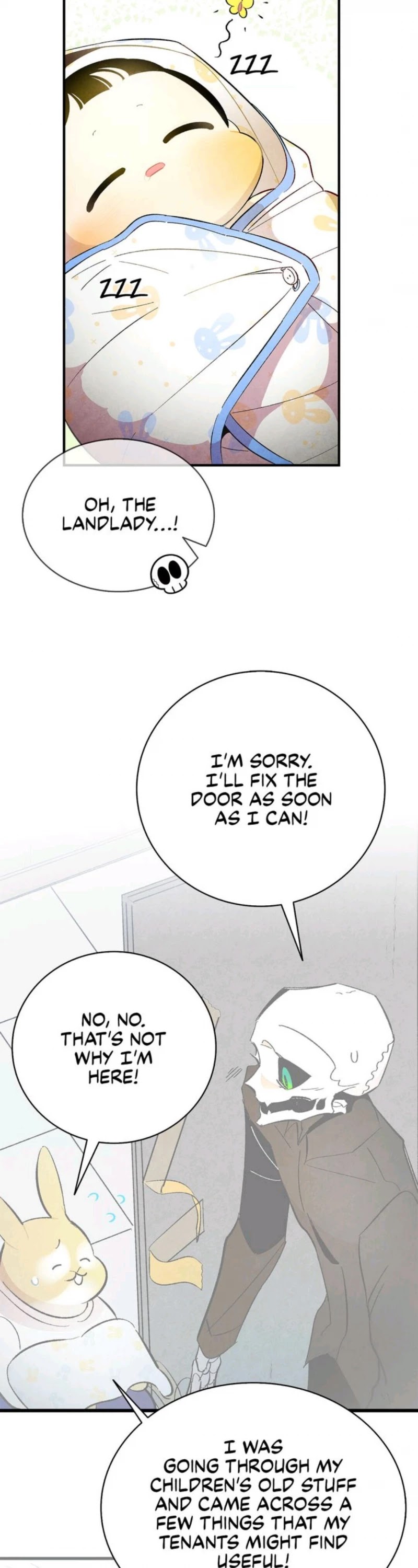 The Skeleton Becomes a Cat Dad Chapter 16 page 18 - Chapter 16
