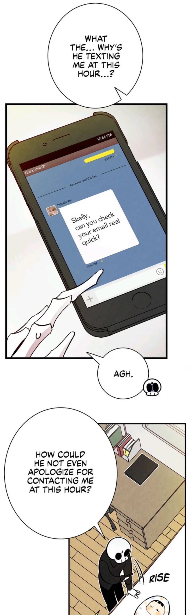 The Skeleton Becomes a Cat Dad Chapter 16 page 23 - Chapter 16