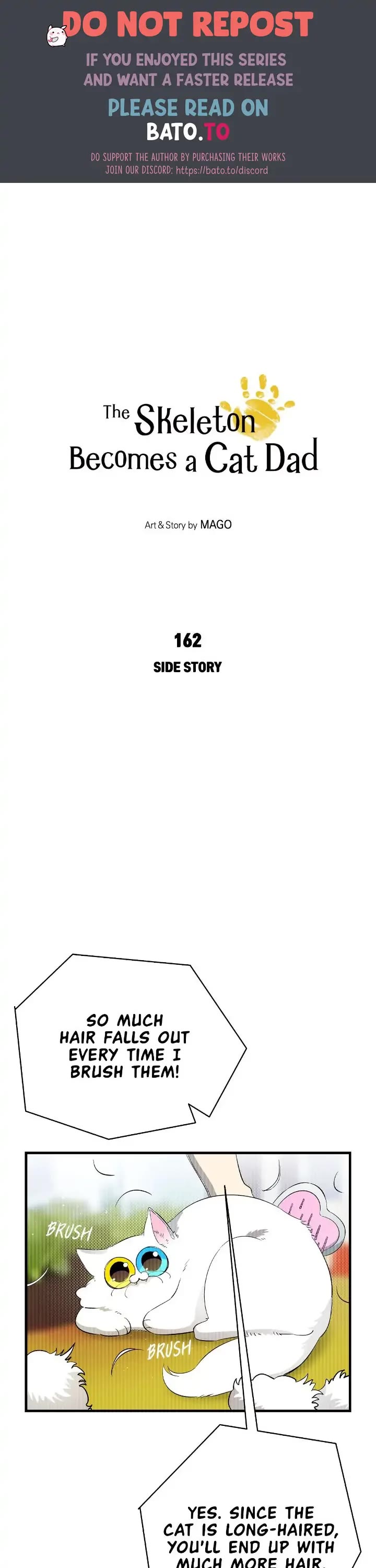The Skeleton Becomes a Cat Dad Chapter 162 page 1 - Chapter 162: Side Story