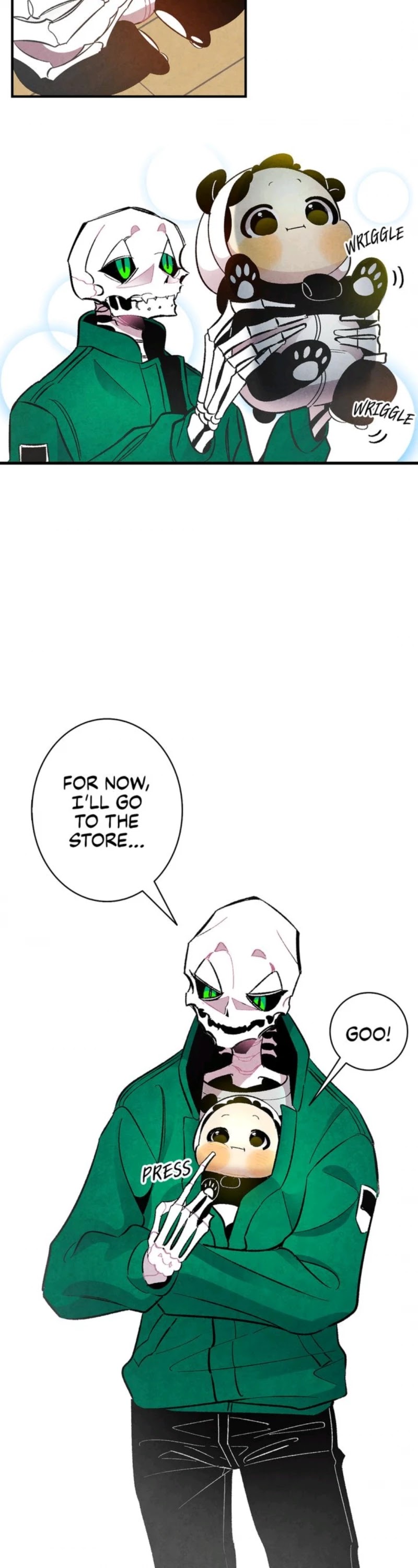 The Skeleton Becomes a Cat Dad Chapter 17 page 10 - Chapter 17