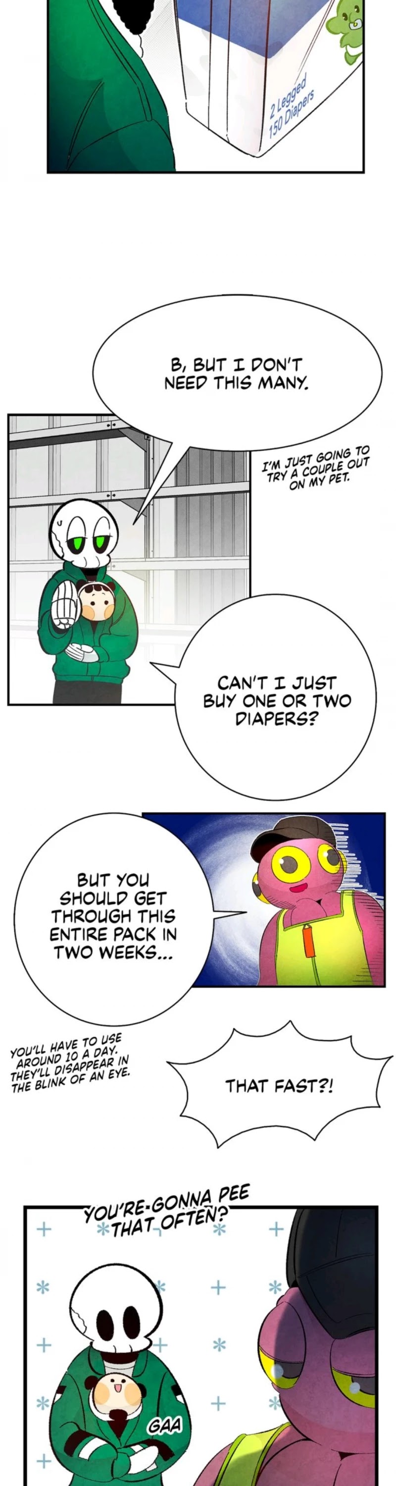 The Skeleton Becomes a Cat Dad Chapter 17 page 21 - Chapter 17