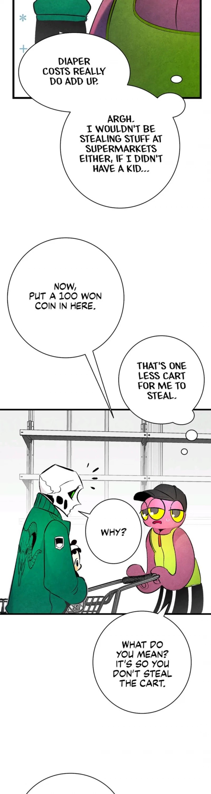 The Skeleton Becomes a Cat Dad Chapter 17 page 22 - Chapter 17