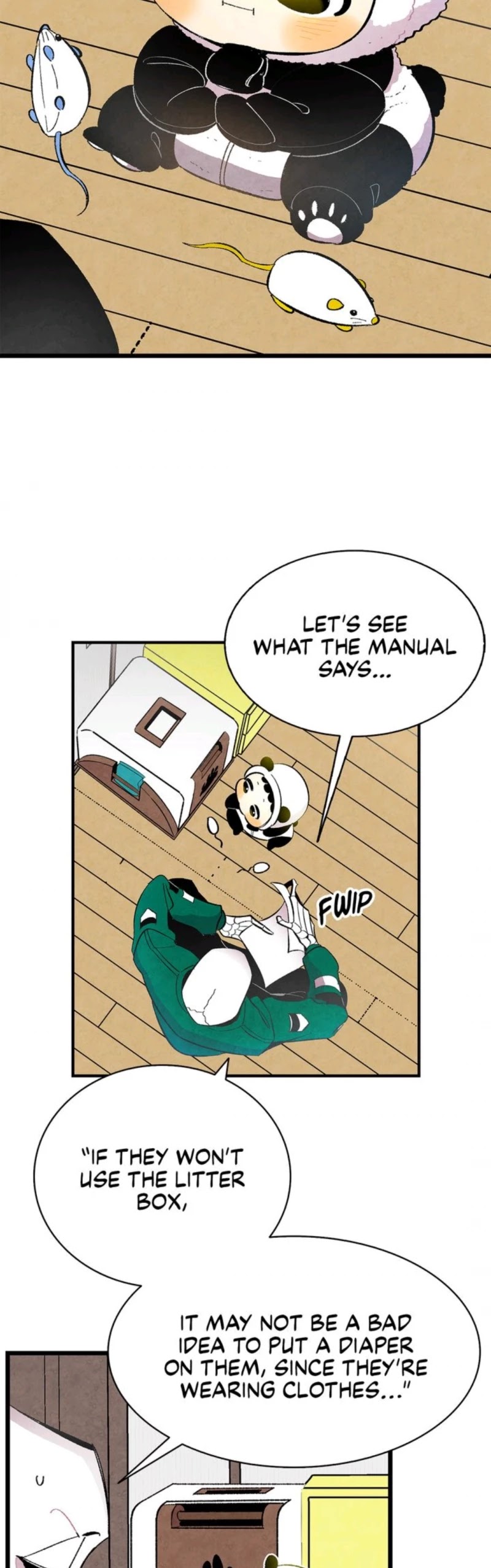 The Skeleton Becomes a Cat Dad Chapter 17 page 7 - Chapter 17