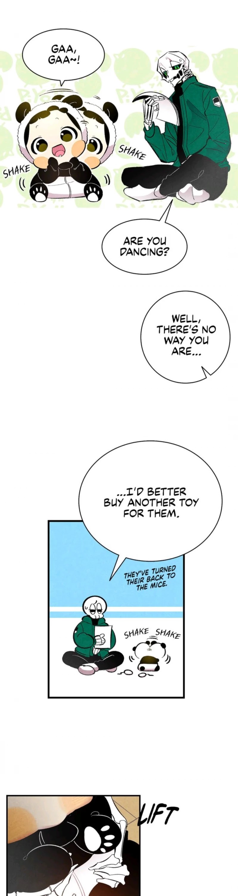 The Skeleton Becomes a Cat Dad Chapter 17 page 9 - Chapter 17