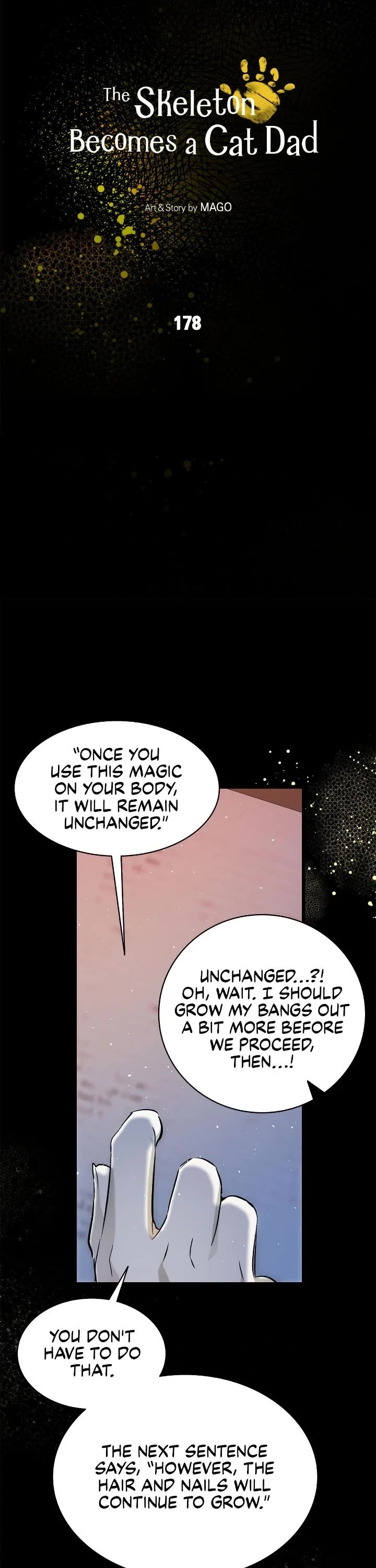 The Skeleton Becomes a Cat Dad Chapter 178 page 3 - Chapter 178