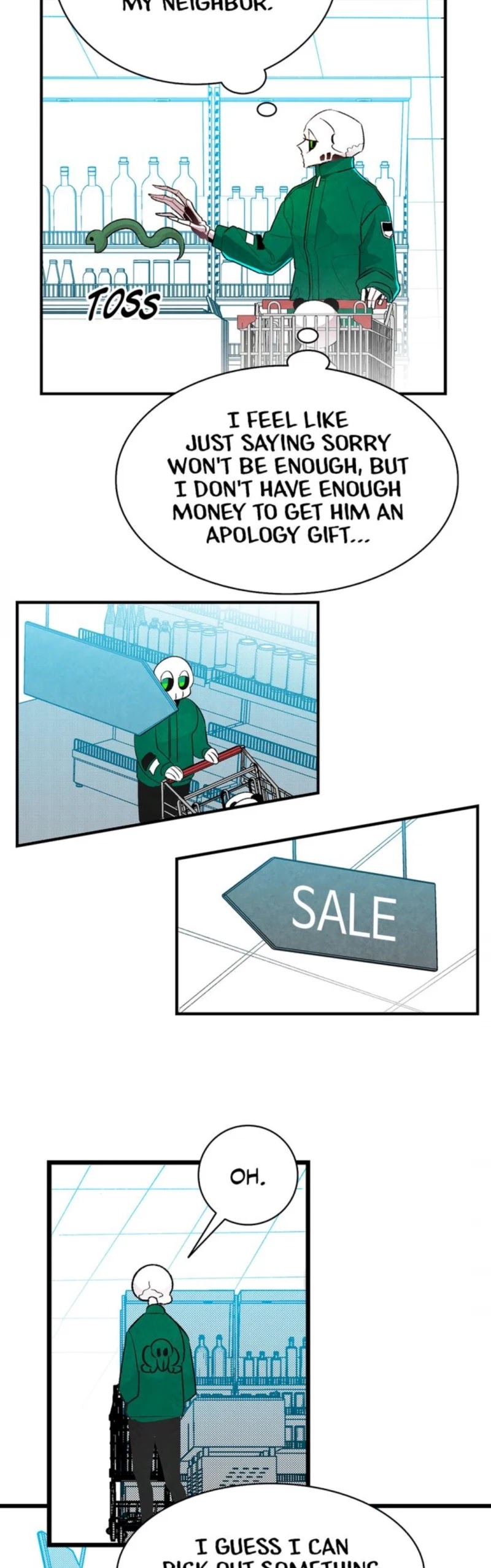 The Skeleton Becomes a Cat Dad Chapter 18 page 23 - Chapter 18