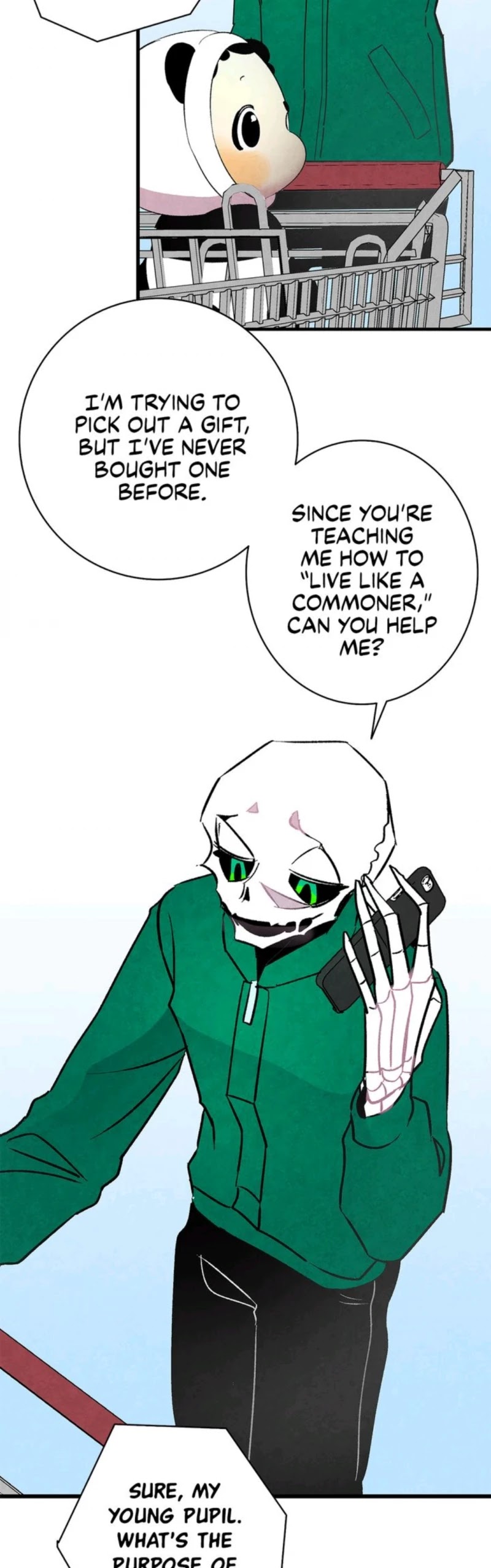 The Skeleton Becomes a Cat Dad Chapter 18 page 31 - Chapter 18
