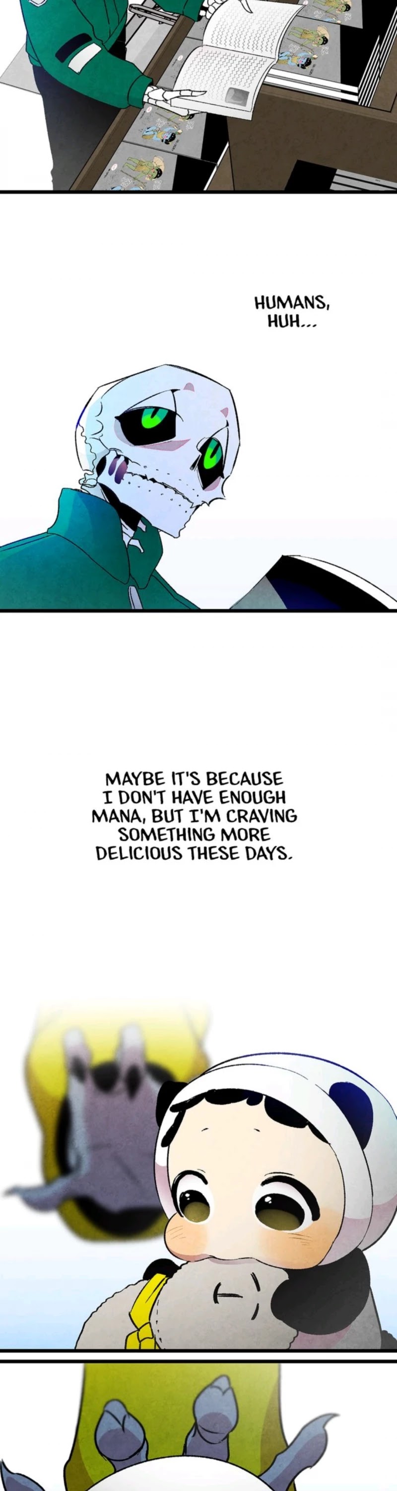 The Skeleton Becomes a Cat Dad Chapter 19 page 13 - Chapter 19