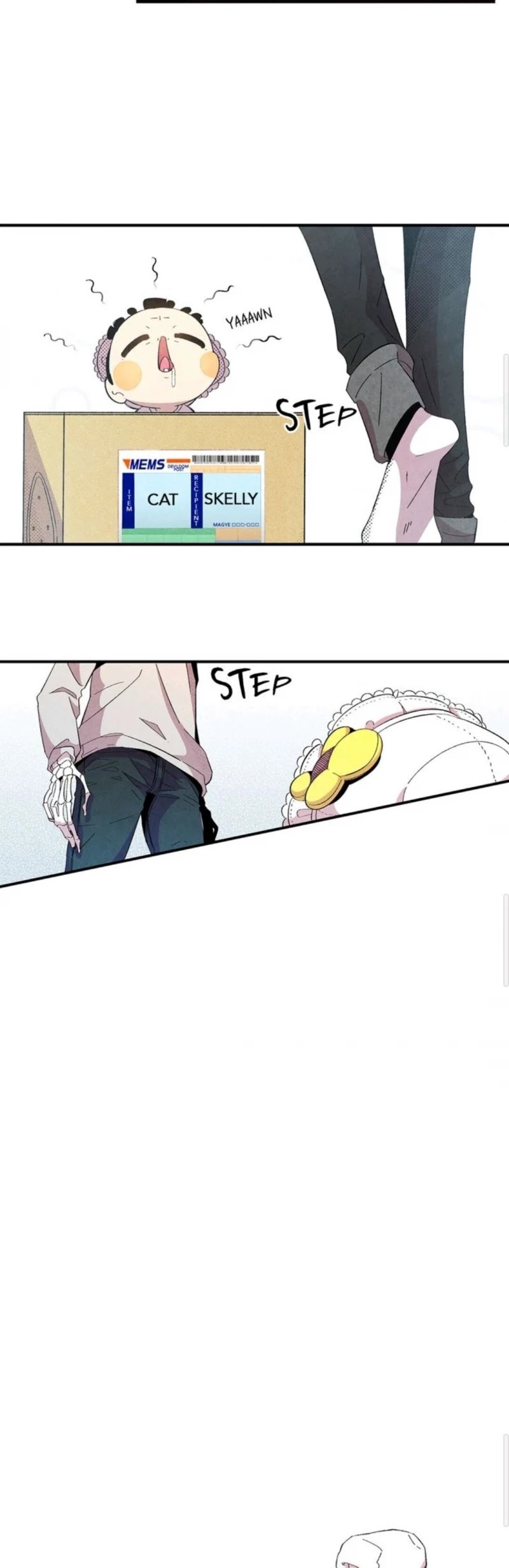 The Skeleton Becomes a Cat Dad Chapter 2 page 12 - Chapter 2