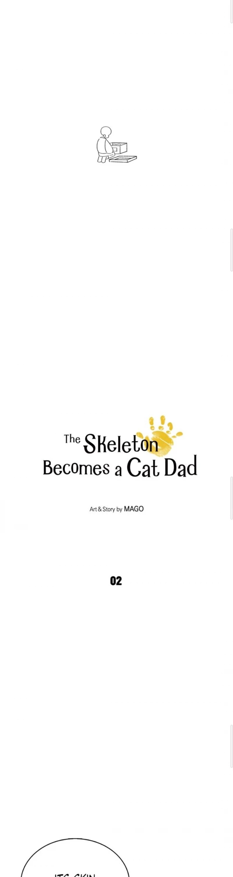 The Skeleton Becomes a Cat Dad Chapter 2 page 2 - Chapter 2