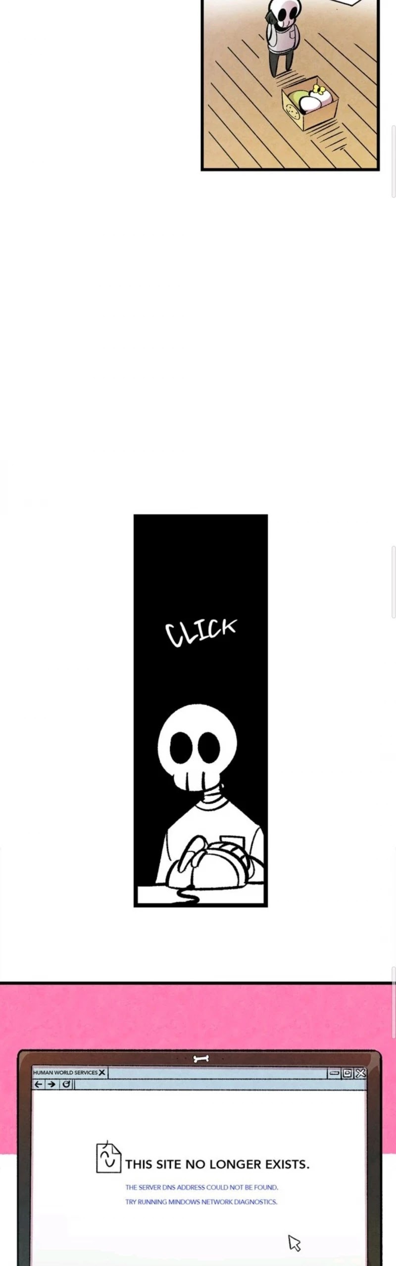 The Skeleton Becomes a Cat Dad Chapter 2 page 7 - Chapter 2