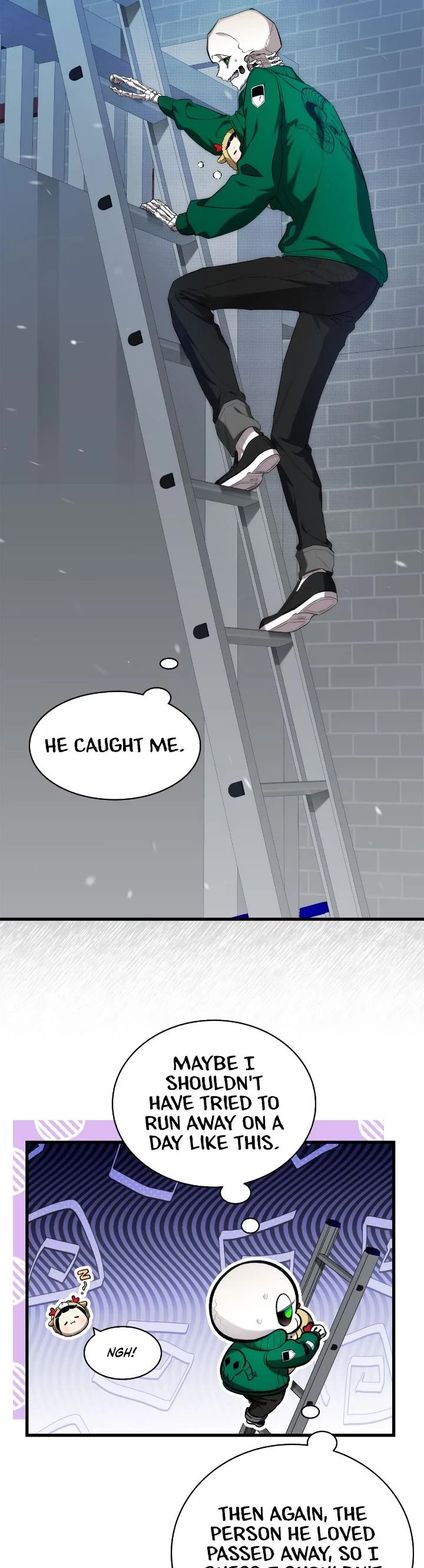 The Skeleton Becomes a Cat Dad Chapter 215 page 4 - Chapter 215