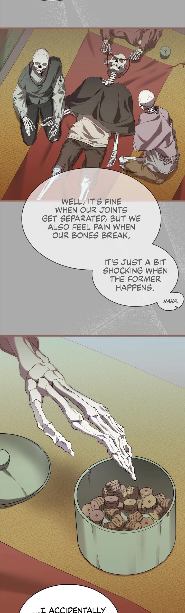 The Skeleton Becomes a Cat Dad Chapter 218 page 34 - Chapter 218