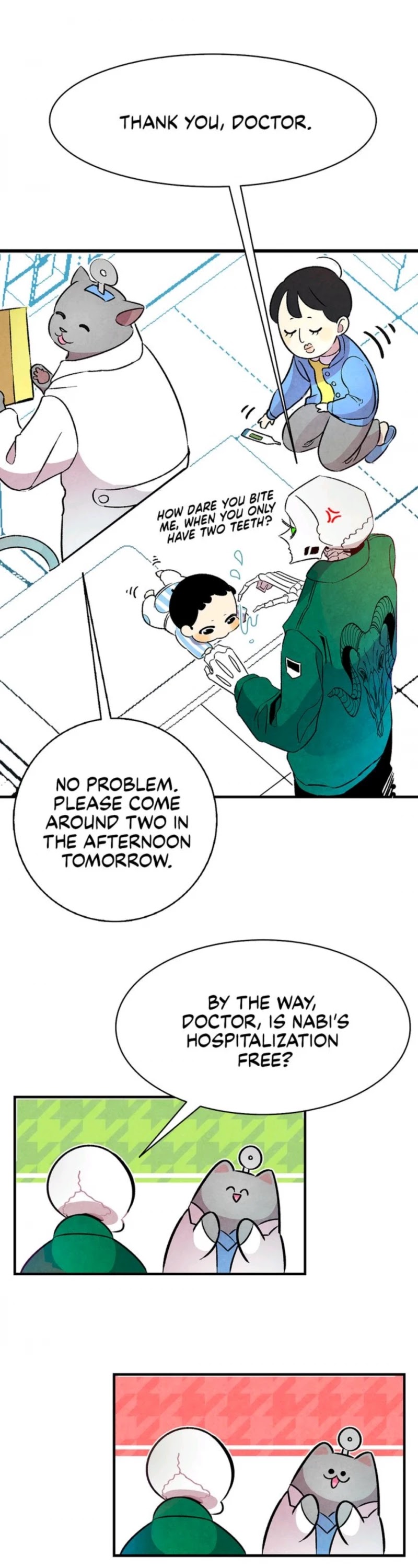 The Skeleton Becomes a Cat Dad Chapter 22 page 17 - Chapter 22