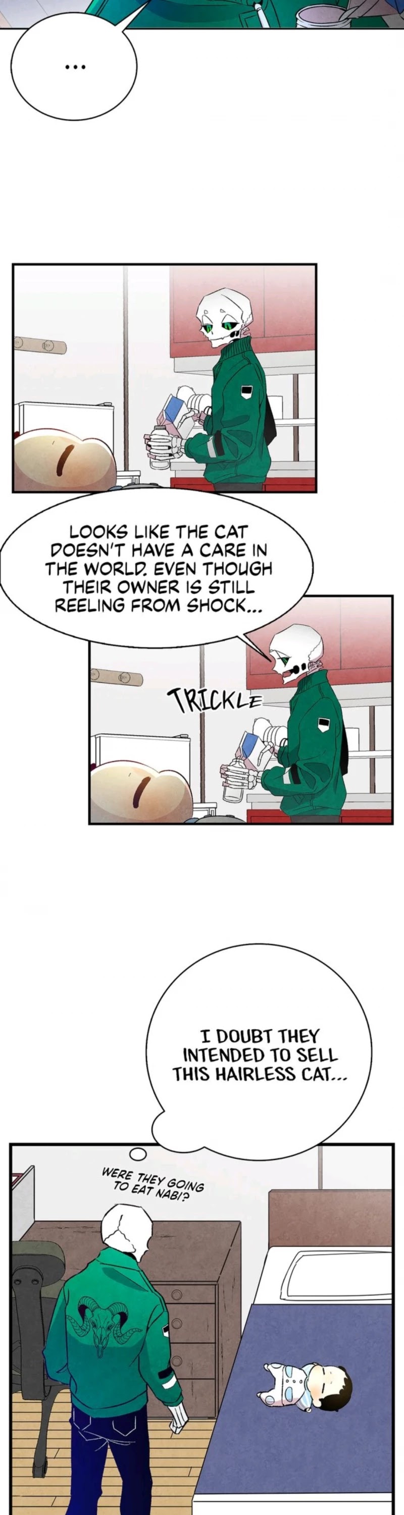 The Skeleton Becomes a Cat Dad Chapter 22 page 6 - Chapter 22