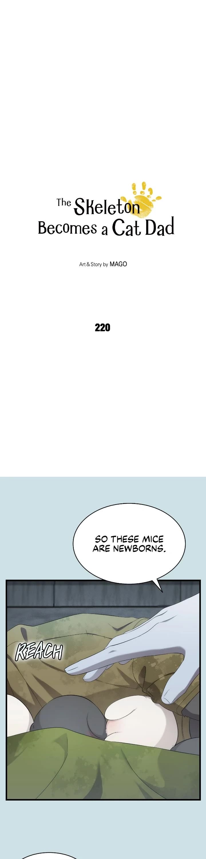 The Skeleton Becomes a Cat Dad Chapter 220 page 2 - Chapter 220