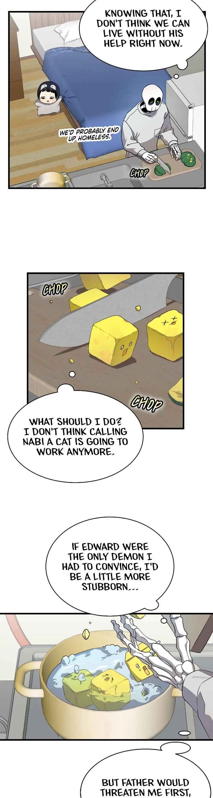 The Skeleton Becomes a Cat Dad Chapter 222 page 14 - Chapter 222