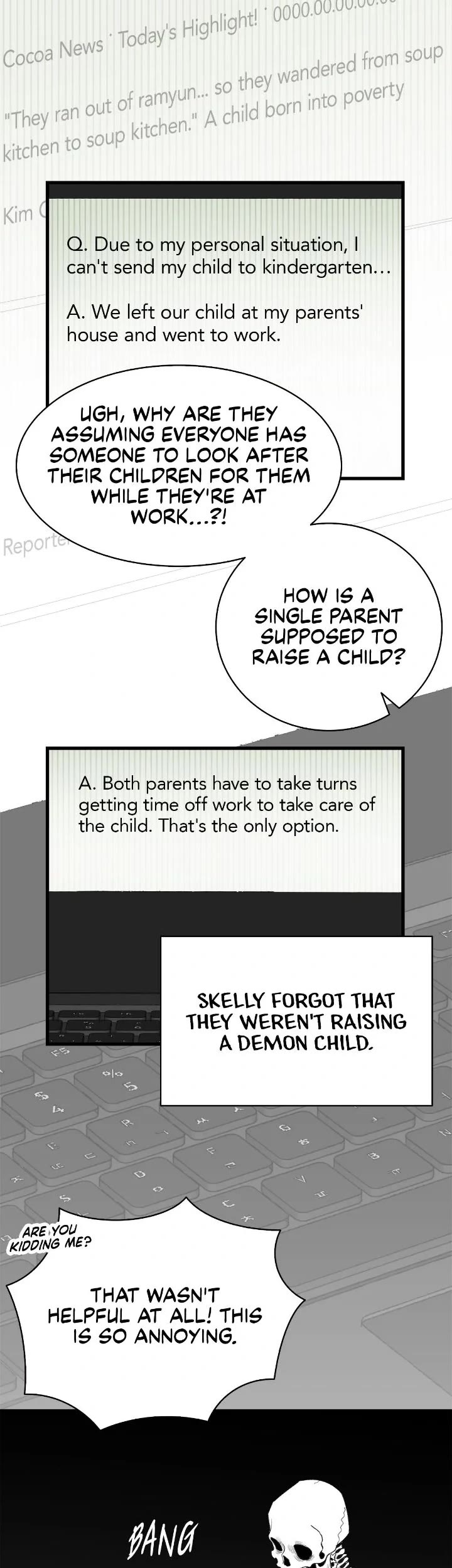 The Skeleton Becomes a Cat Dad Chapter 222 page 19 - Chapter 222
