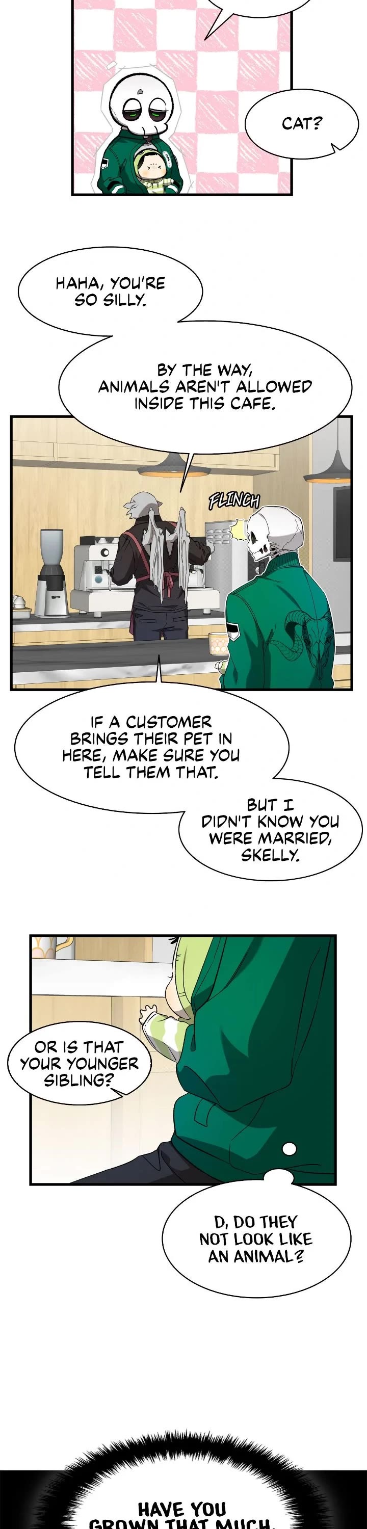 The Skeleton Becomes a Cat Dad Chapter 223 page 12 - Chapter 223