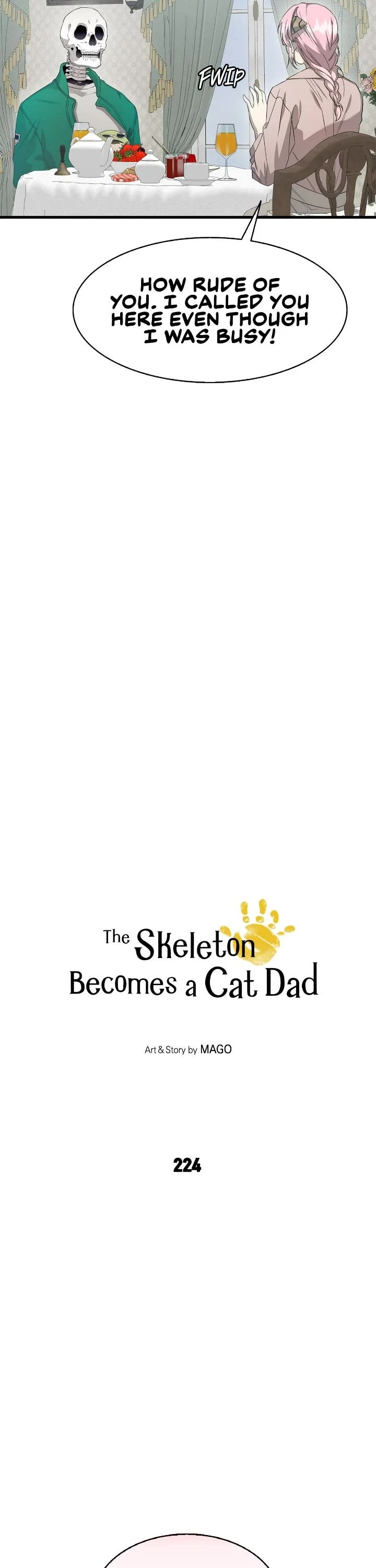 The Skeleton Becomes a Cat Dad Chapter 224 page 2 - Chapter 224