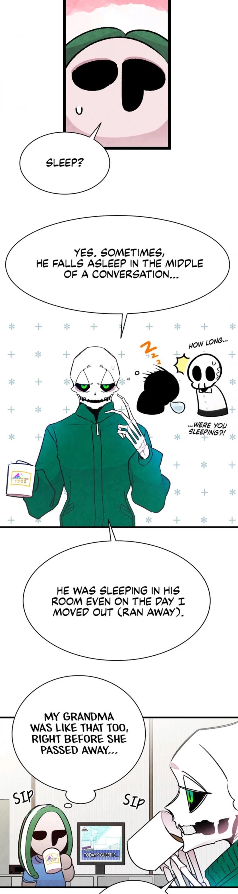 The Skeleton Becomes a Cat Dad Chapter 23 page 13 - Chapter 23