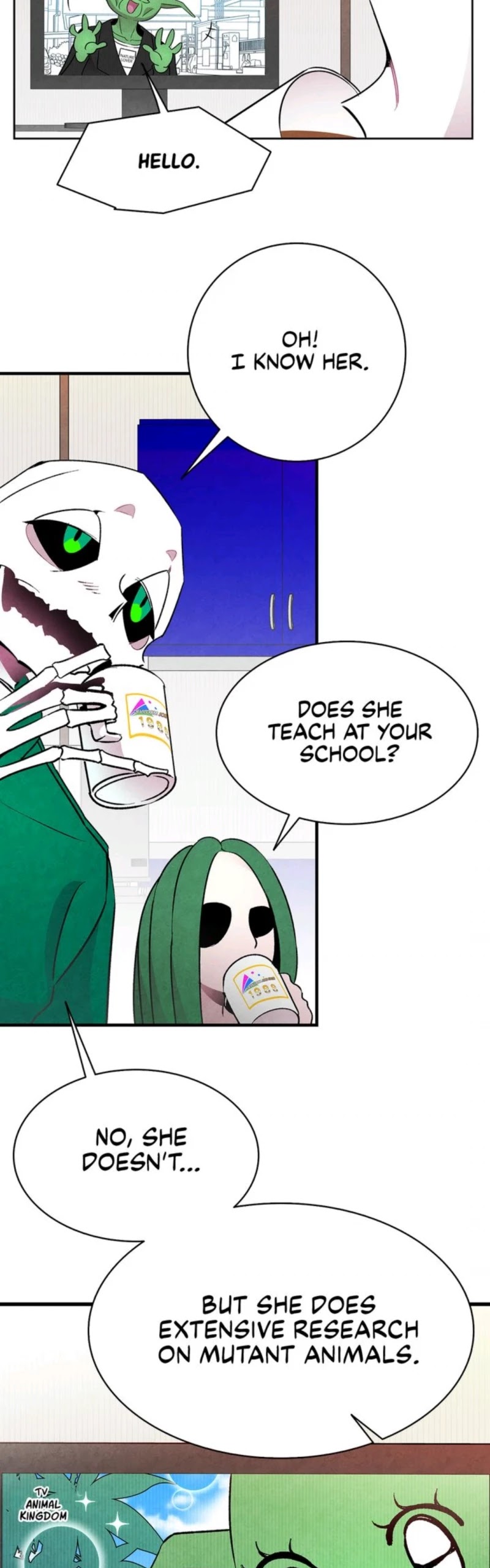 The Skeleton Becomes a Cat Dad Chapter 23 page 19 - Chapter 23