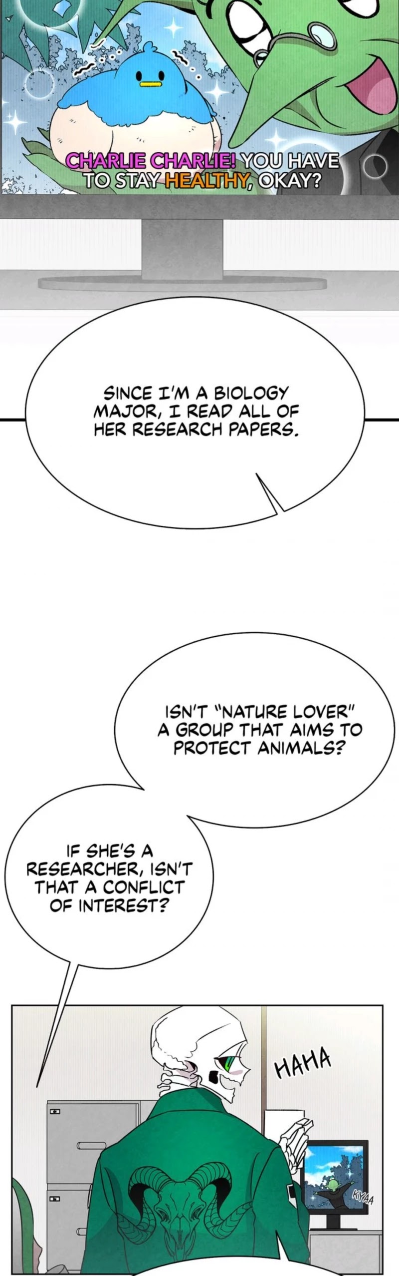 The Skeleton Becomes a Cat Dad Chapter 23 page 20 - Chapter 23
