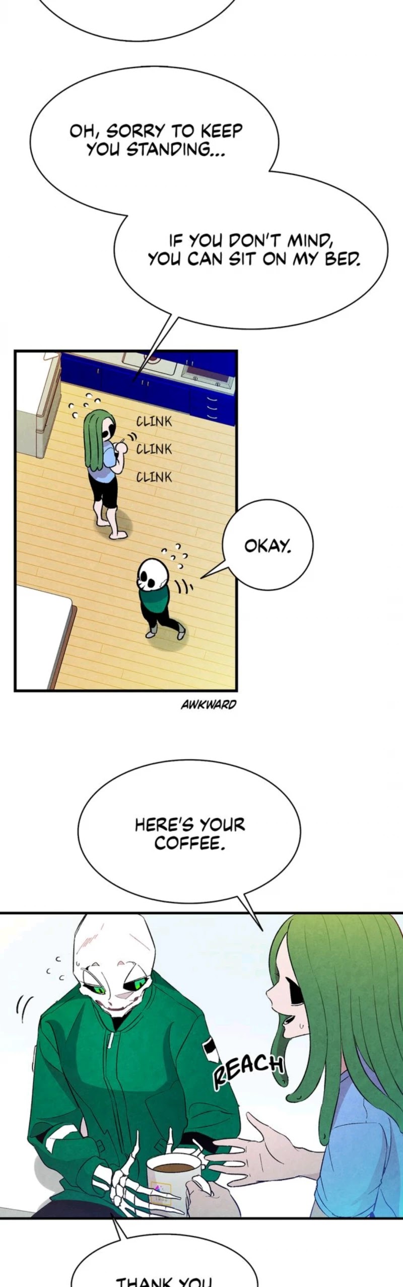 The Skeleton Becomes a Cat Dad Chapter 23 page 8 - Chapter 23